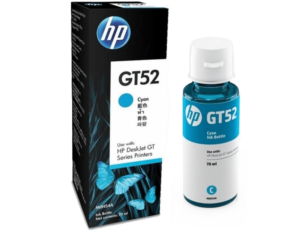 HP GT52 Cyan Original Ink Bottle-800 pages-Cronos x 30b9a