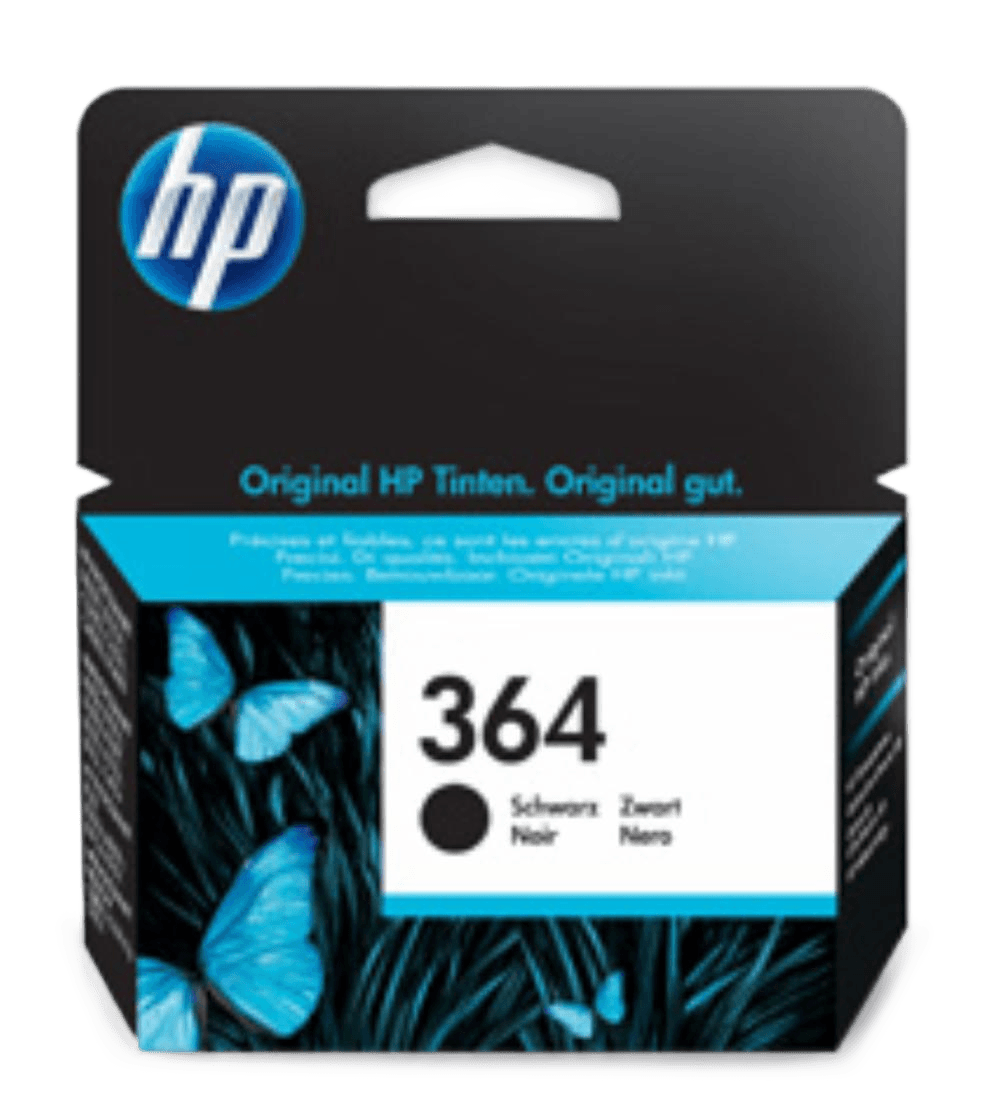 HP No.364 Black Ink Cartridge PhotoSmart Printers B8550 Pro, C5324, C5380, C6324, C6380, D5460