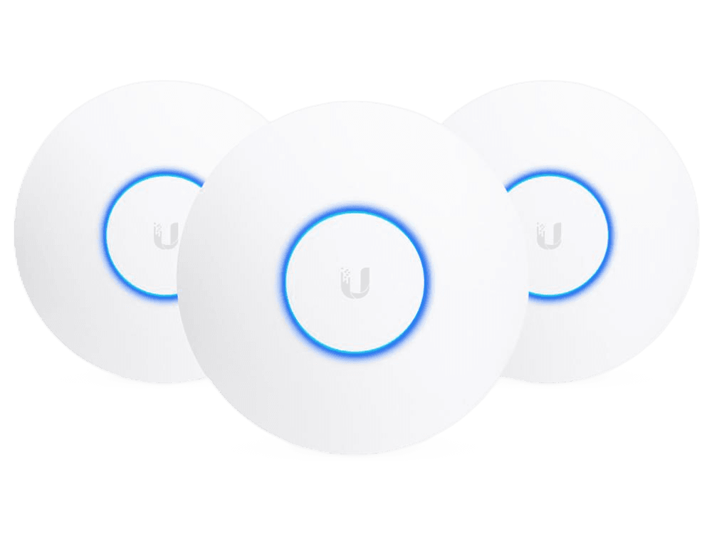UBIQUITI UniFi Access Point nanoHD 3-Pack, Dual-band, 5 GHz(4x4 MU-MIMO)/2.4 GHz(2x2 MIMO), PoE