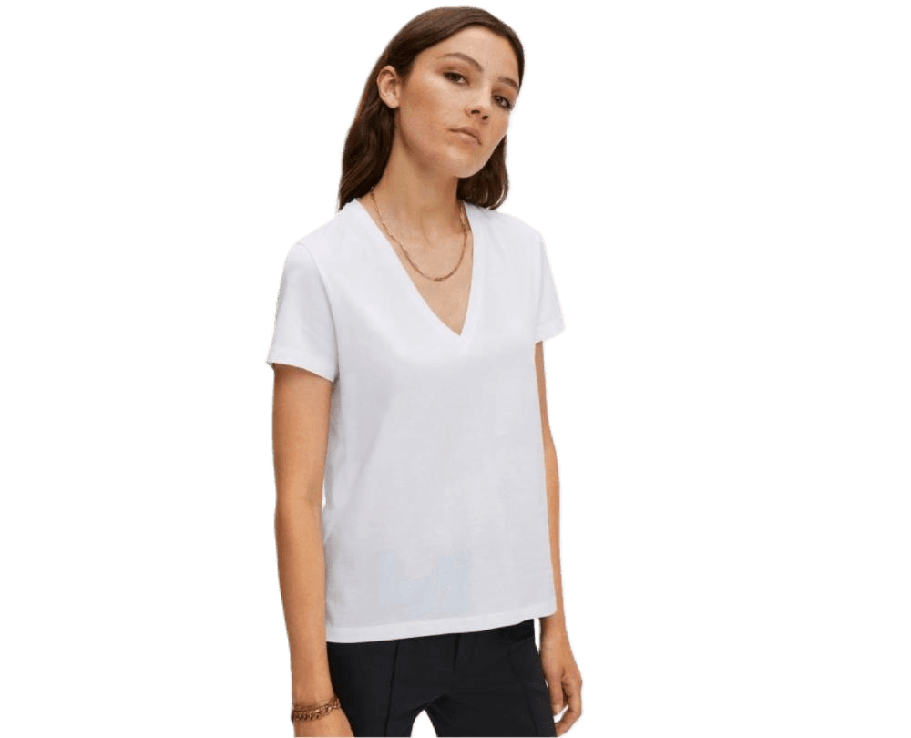 NILIA T-Shirt aus reiner Baumwolle