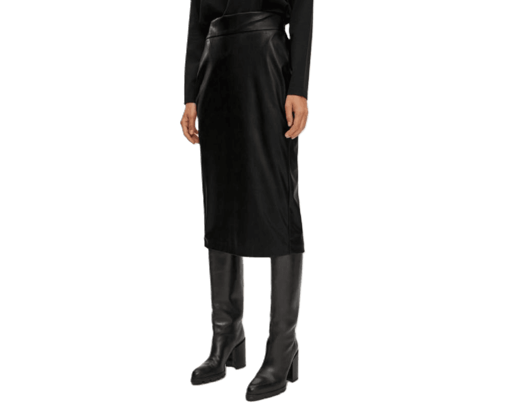 TANSY Rock aus veganem Leder