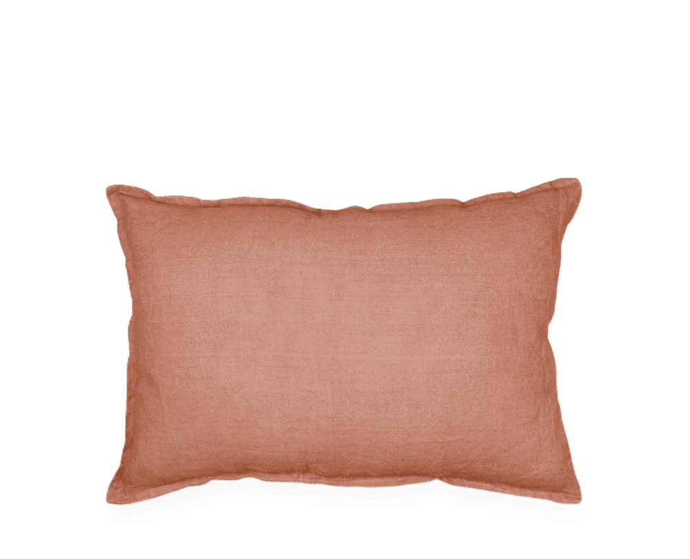 Cushion Cover Linen Brick