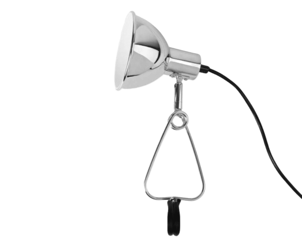 Clamp Lamp Small Chome