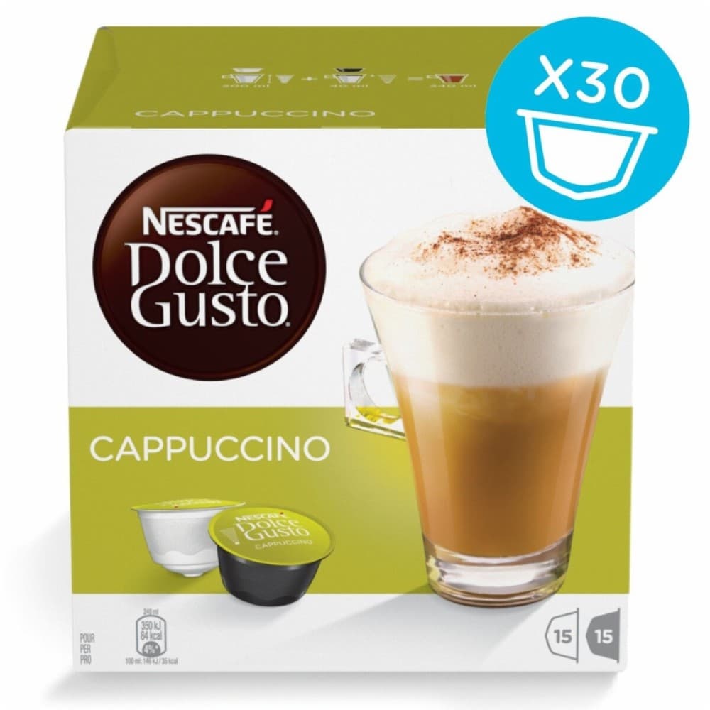 Coffee Capsules Nestlé CAPUCCINO 30 Pieces