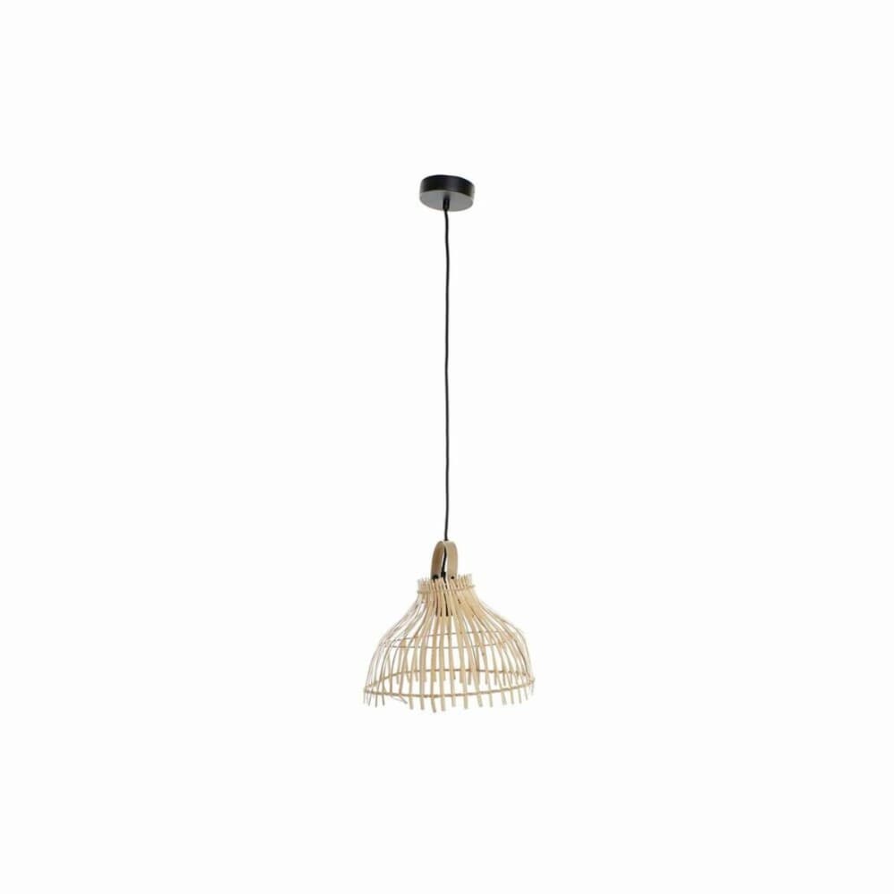 Ceiling Light DKD Home Decor Brown Multicolour Metal wicker 50 W Urban 220 V 30 x 30 x 29 cm