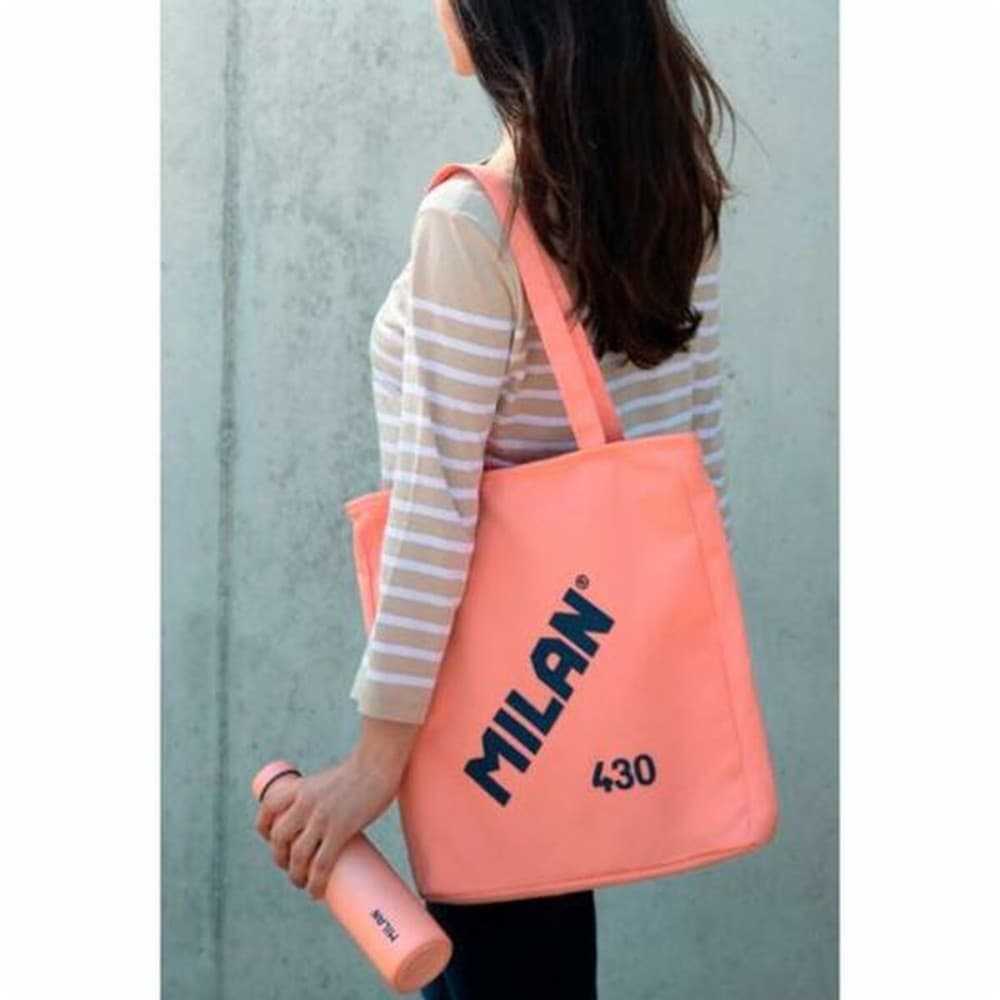 Fabric bag Milan Pink 38 x 36 x 6,5 cm