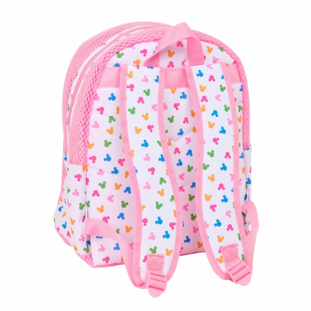 Beach backpack Minnie Mouse Multicolour Pink 30,5 x 24 x 18 cm Children's
