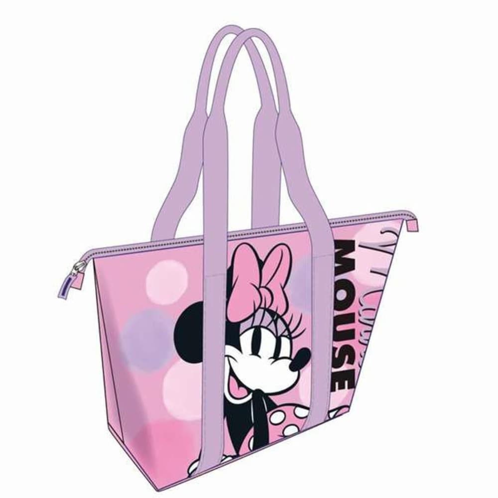 Beach Bag Minnie Mouse Pink 47 x 33 x 15 cm