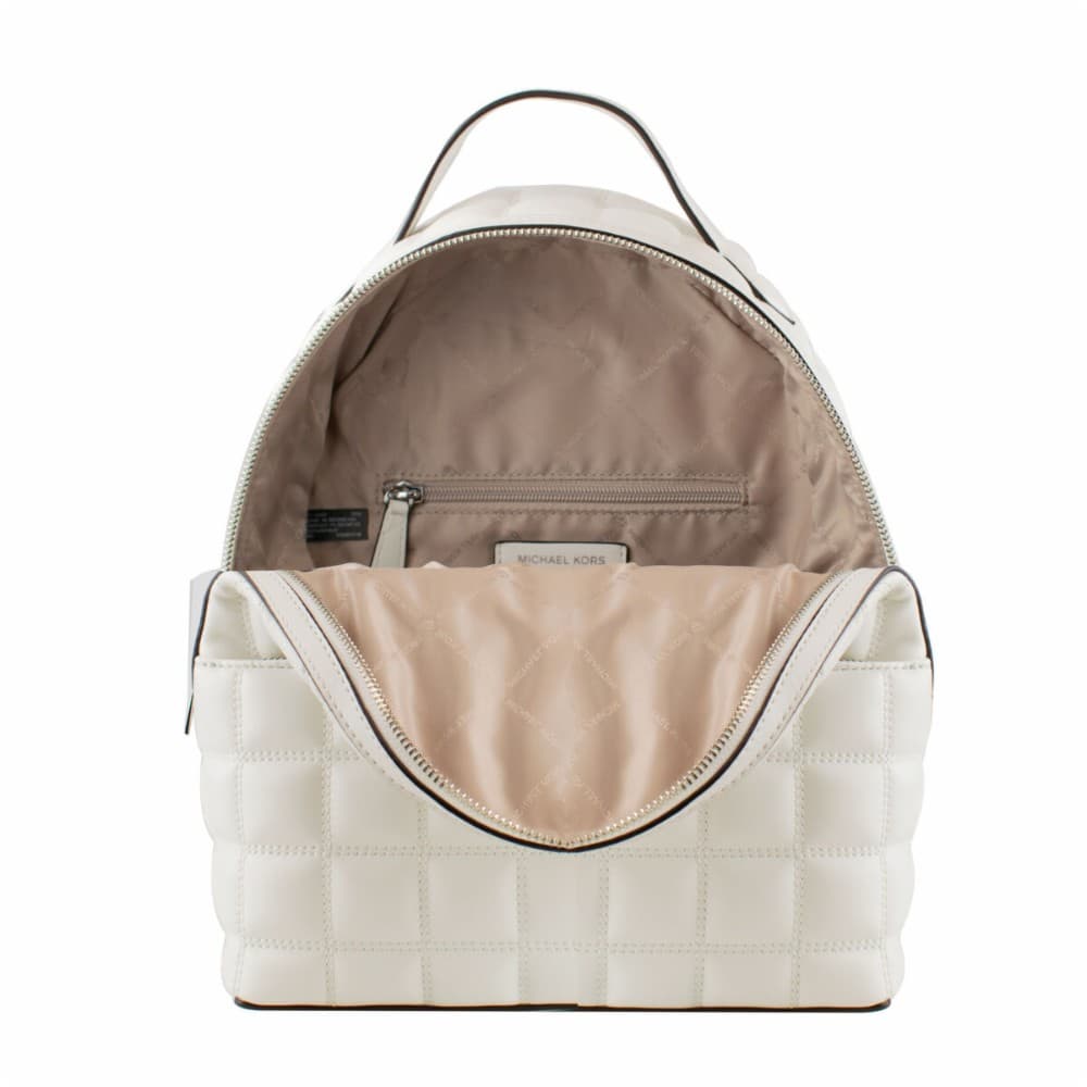 Casual Backpack Michael Kors Sheila White 30 x 24 x 12 cm