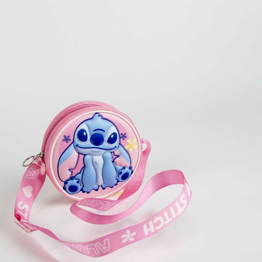 Shoulder Bag Stitch Pink 13 x 13 x 4 cm