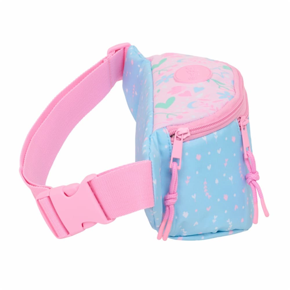 Belt Pouch BlackFit8 Smile Pink Light Blue 23 x 12 x 9 cm