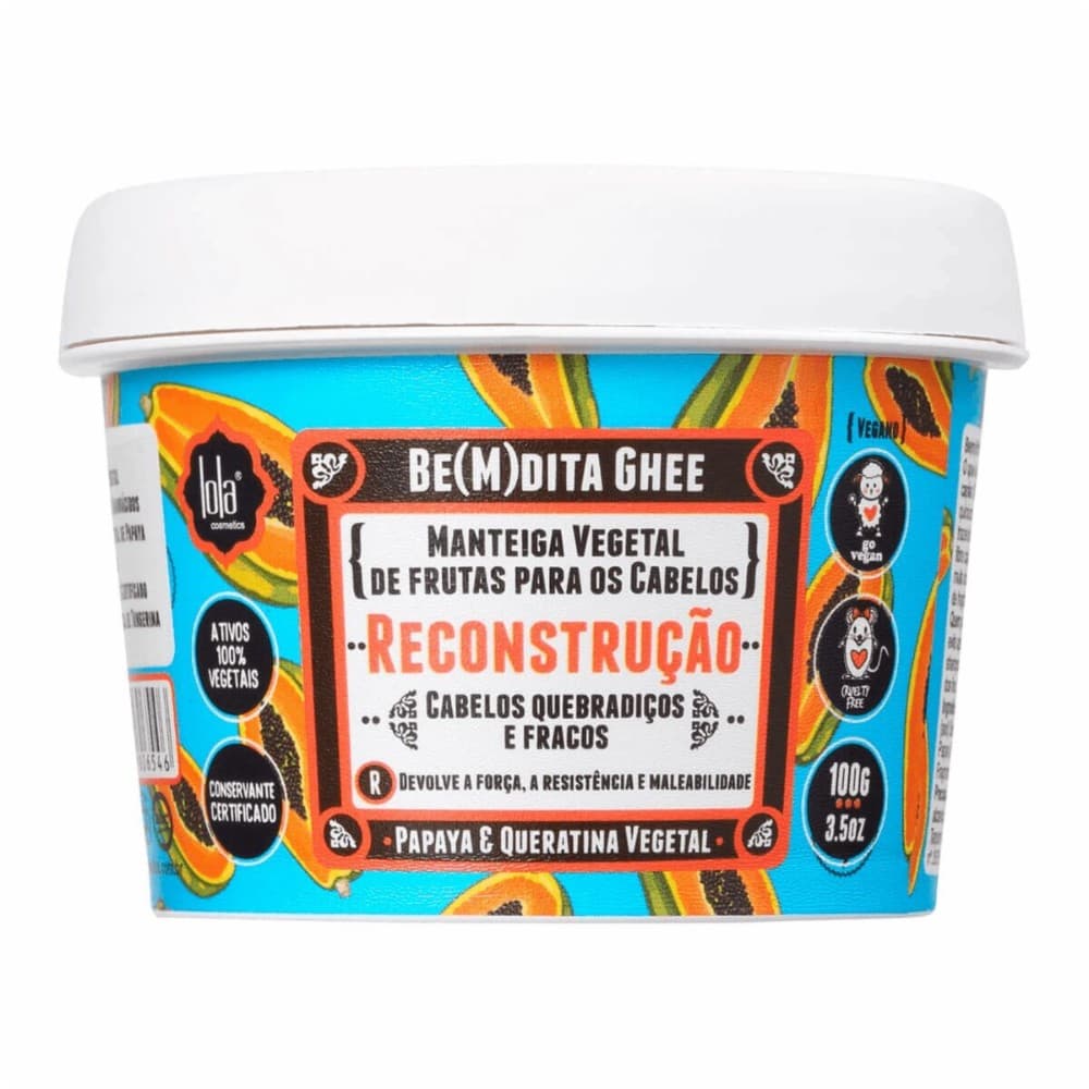 Hair Mask Lola Cosmetics Be(M)Dita Ghee Papaya And Vegetable Keratin 100 g