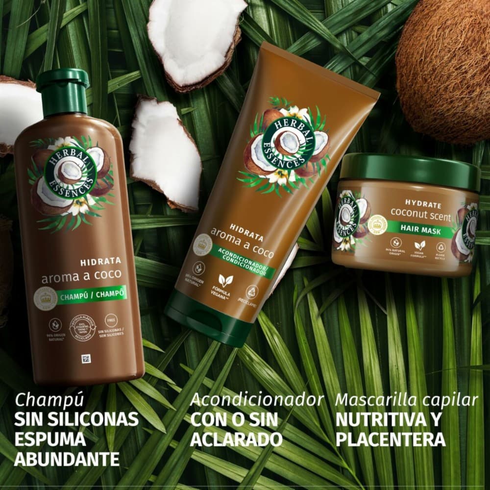 Hair Mask Herbal Essences COCO HIDRATANTE 500 ml
