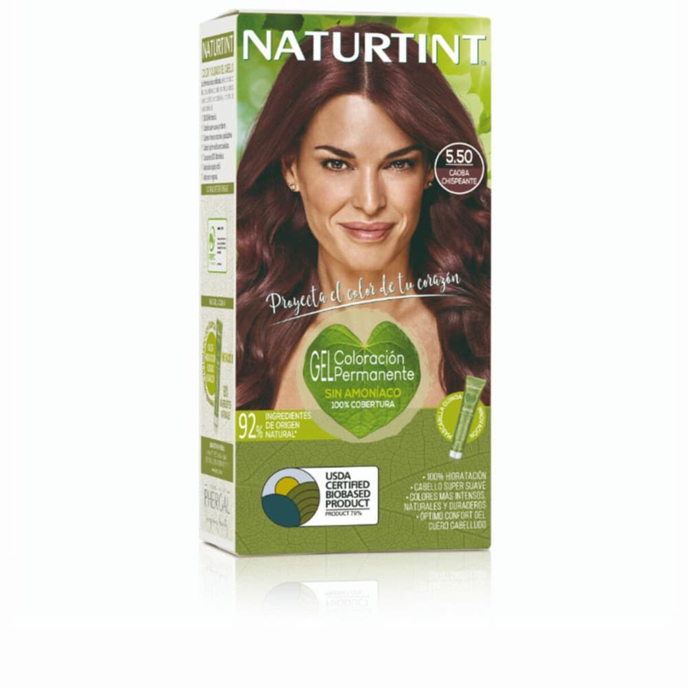 Permanent Dye Naturtint NATURTINT COLORACIÓN 5.50-Caoba Chispeante 170 ml