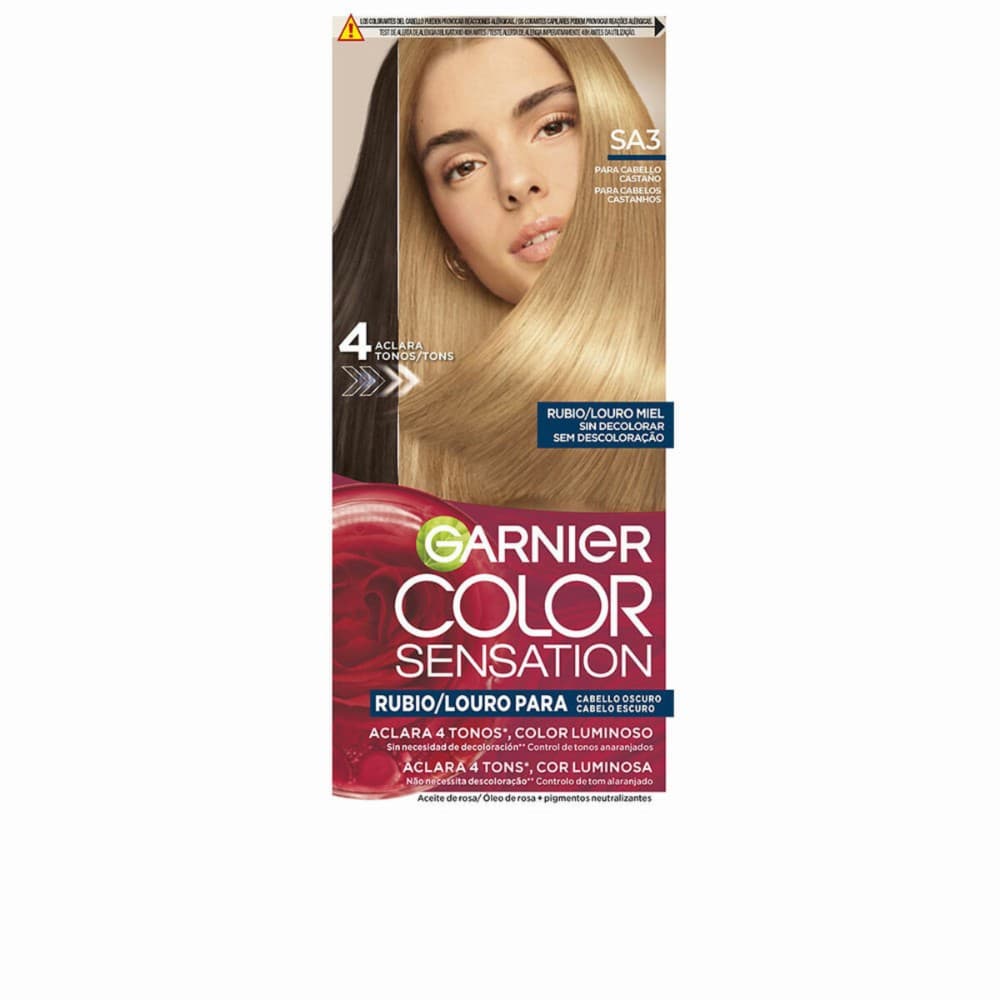 Permanent Dye Garnier COLOR SENSATION Louro Miel (5 Units)
