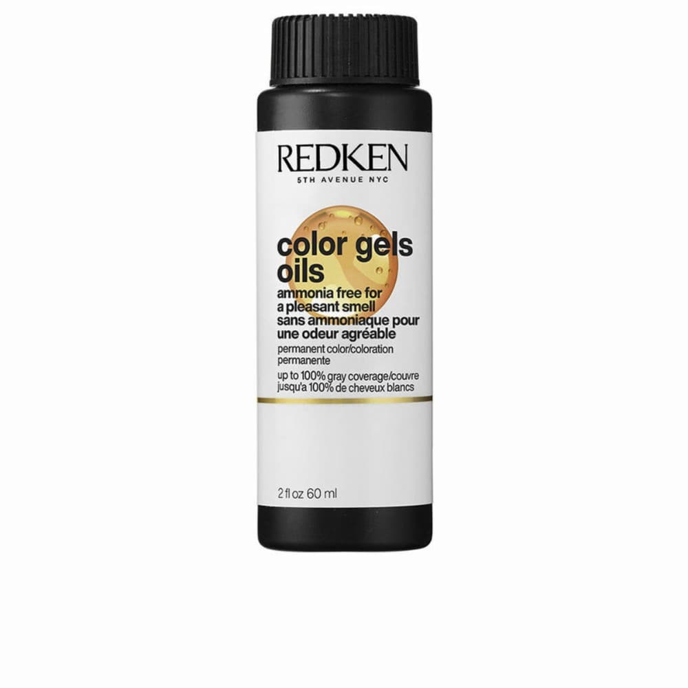 Permanent Colour Redken COLOR GEL OILS Platinum Blonde Nº 10AV-10.12 (3 Units)