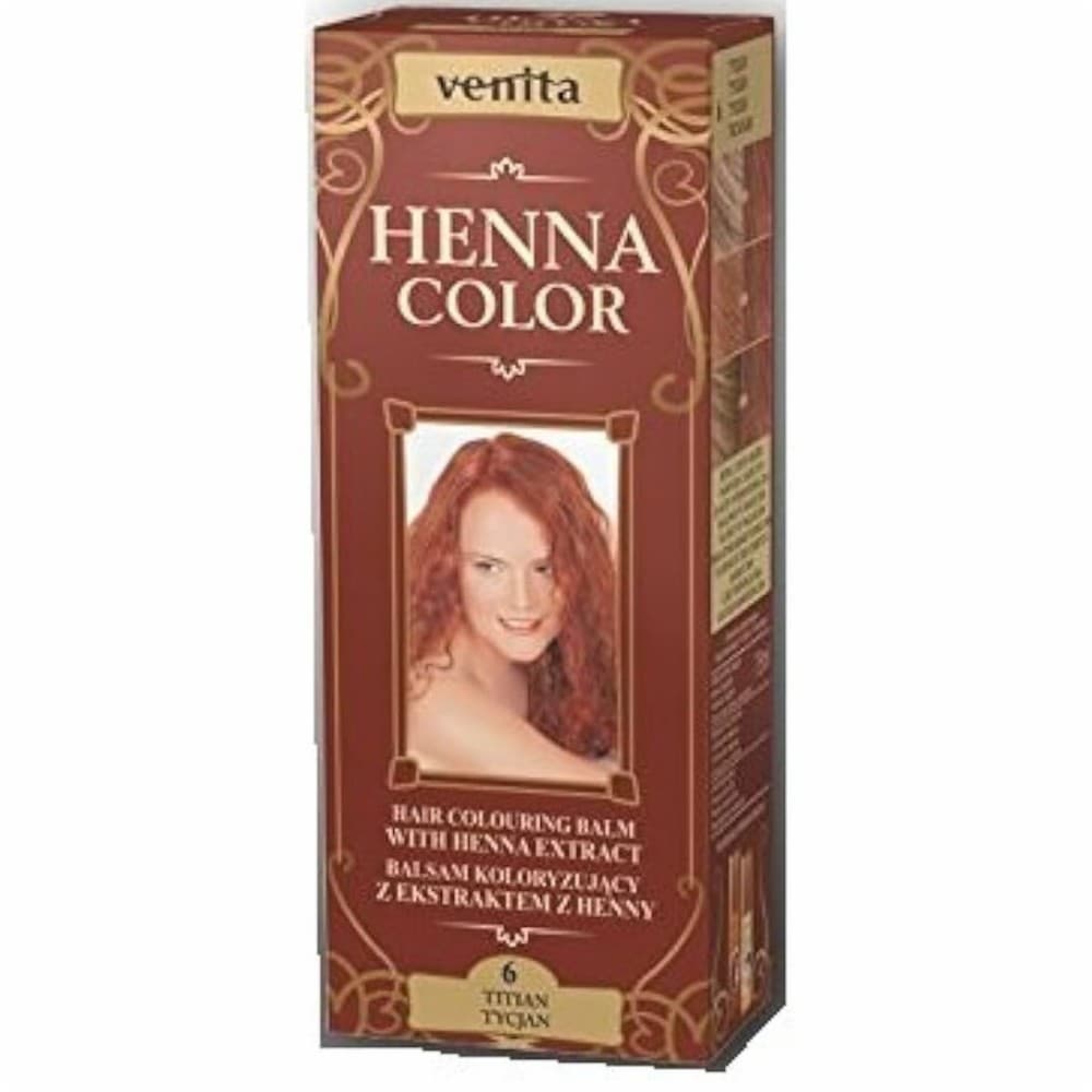 Semi-permanent Colourant Venita Henna Color Nº 6 Titian 75 ml