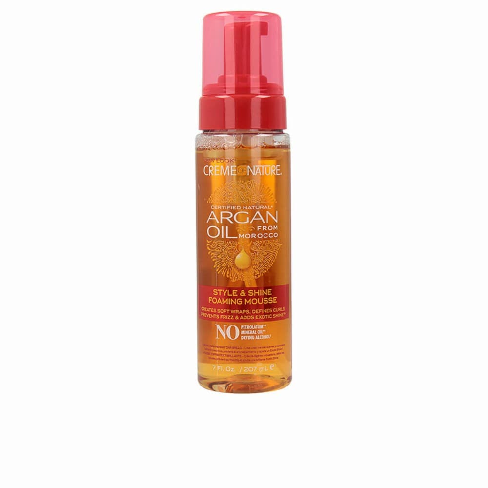 Fixing Mousse Creme Of Nature ARGAN OIL 207 ml