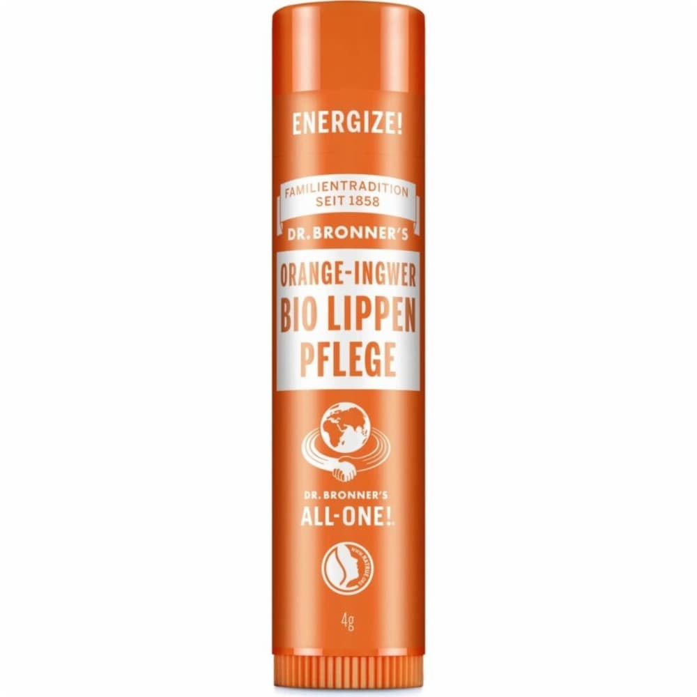 Lip Balm Dr Bronner's Orange Ingwer 4 g