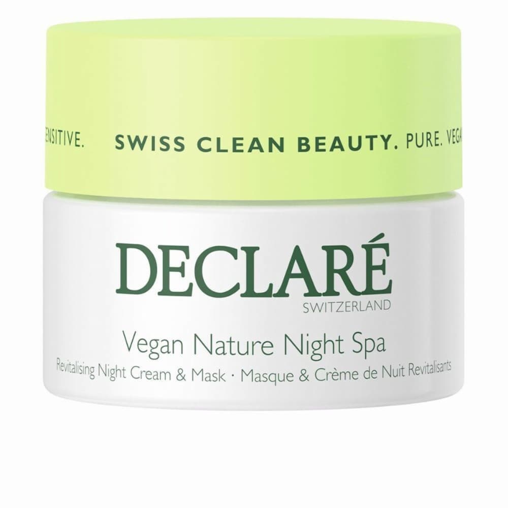 Revitalising Cream Mask Vegan Nature Night Spa Declaré 50 ml 1 L