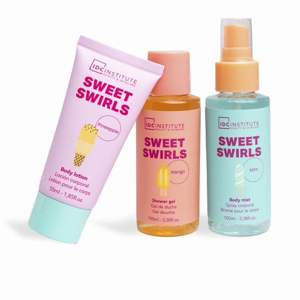 Women's Cosmetics Set IDC Institute SWEET SWIRLS 4 Pieces