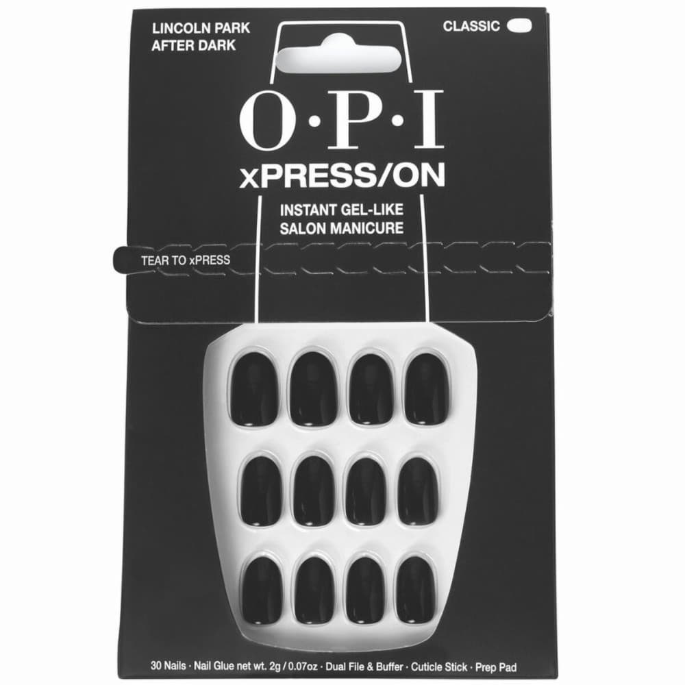False nails Opi #Lincoln Park After Dark 30 Pieces
