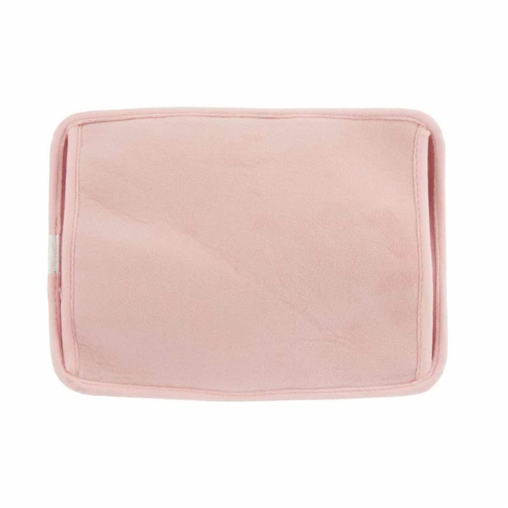 Electric Hot Water Bottle Gift Decor Pink Plastic 380 W Velvet Hands (12 Units)