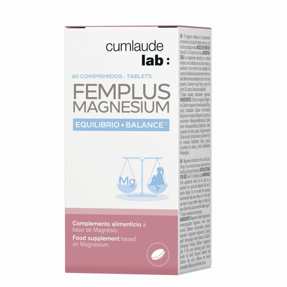 Food Supplement Cumlaude Lab FEMPLUS MAGNESIUM 60 Units