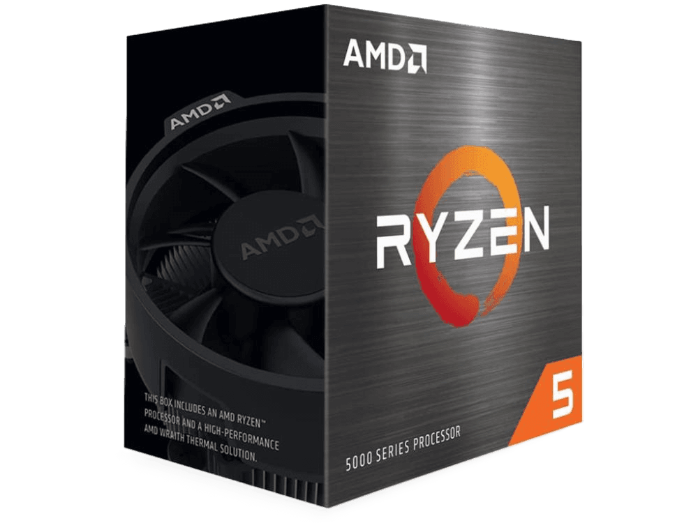 AMD Ryzen 5 5500, 3.6GHz/4.2GHz Max, 6C/12T, Box, AM4, 16MB L3 cache, Wraith Stealth, 65W