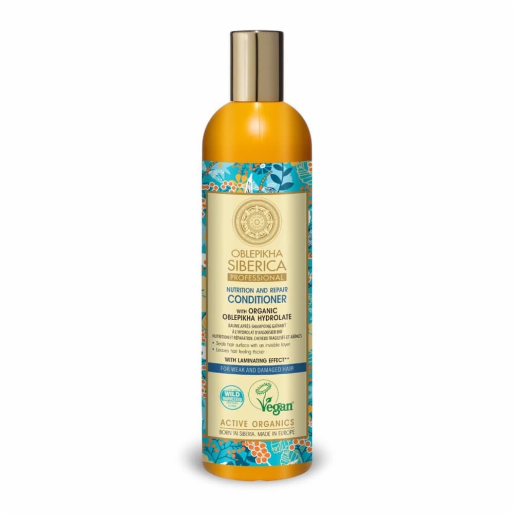 Natura Siberica Oblepikha Nutrition y Repair Acondicionador Cabello Debil y Da�ado 400ml