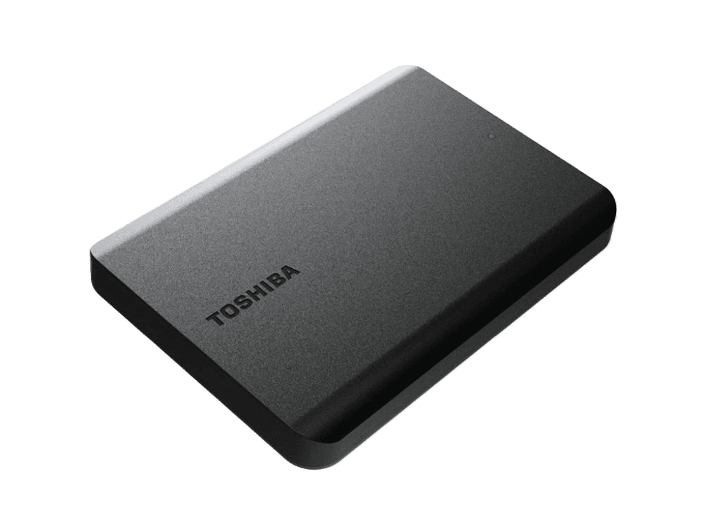 TOSHIBA Eksterni HDD 1TB, USB 3.2 Gen 1, 2.5" CANVIO Basics 2022, Black, Matt finish