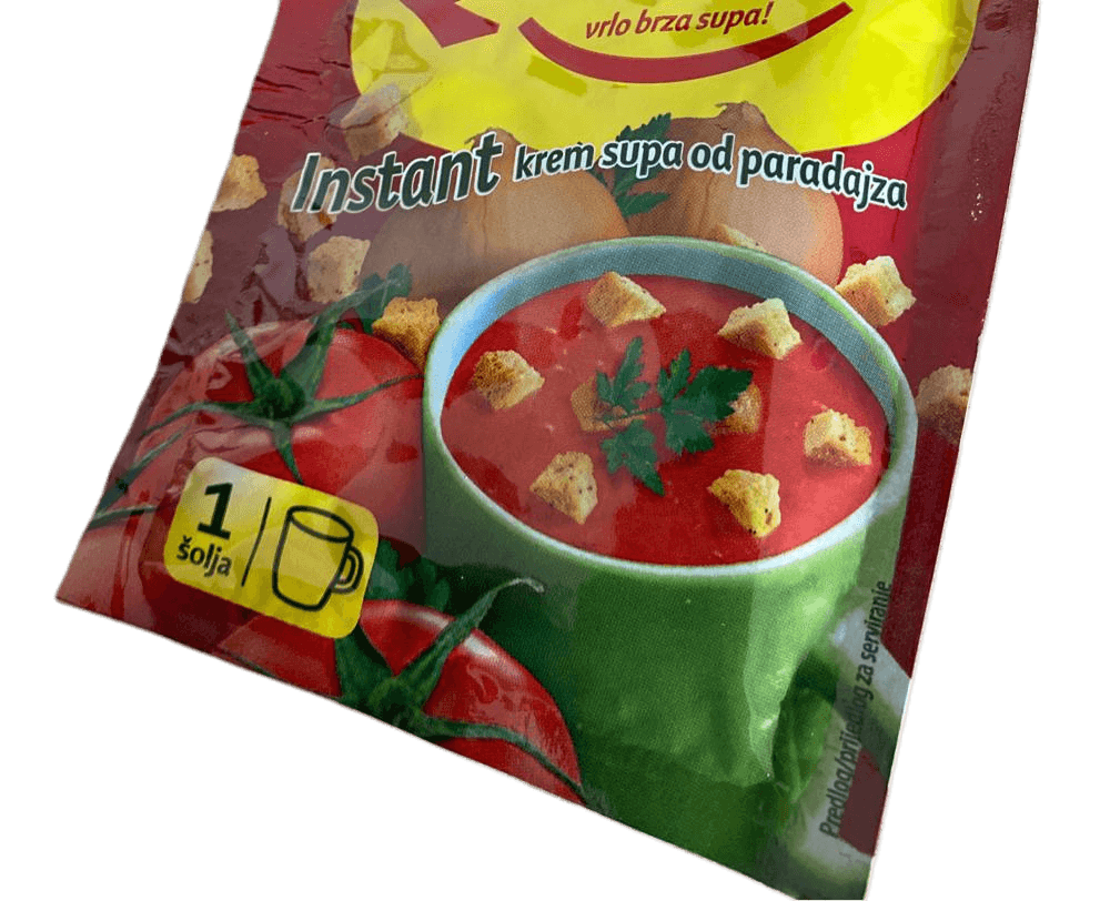 Instant soup