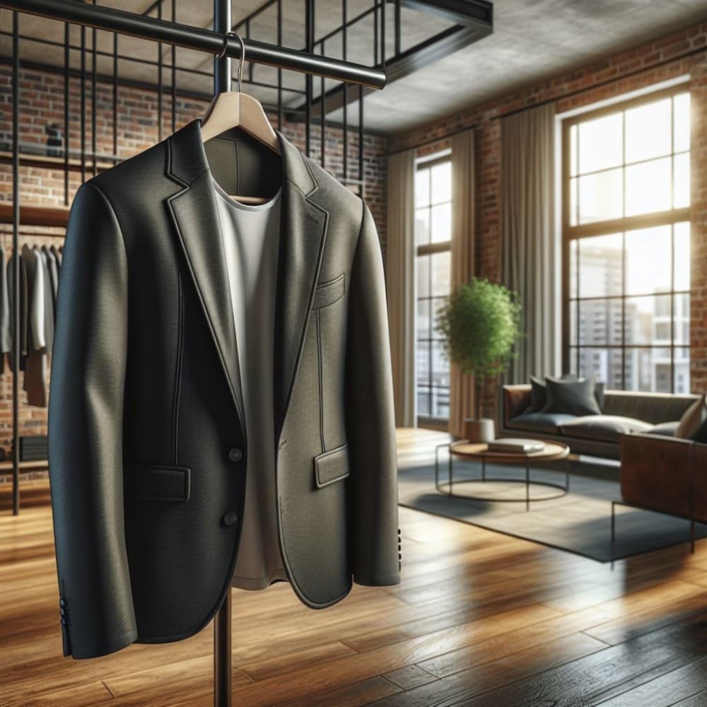 Product with clothing sizes and color