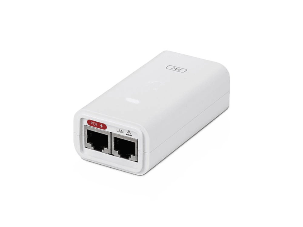 UBIQUITI UniFi PoE Injector, 24VDC, 12W